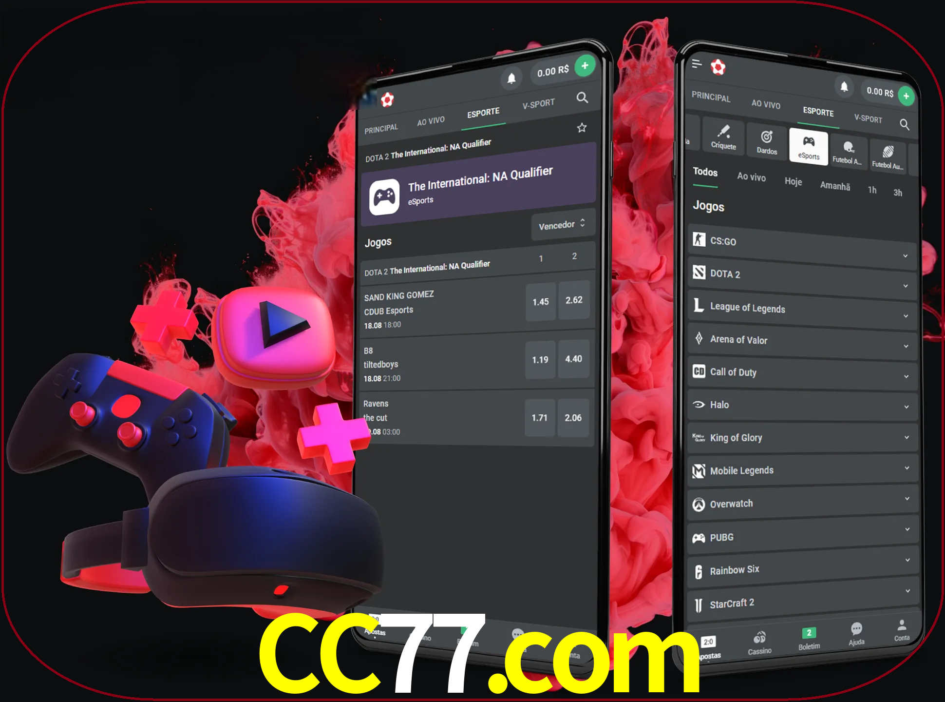 Para ter a aplicação móvel cc77 no seu smartphone, basta descarregar o ficheiro apk e seguir as instruções.
