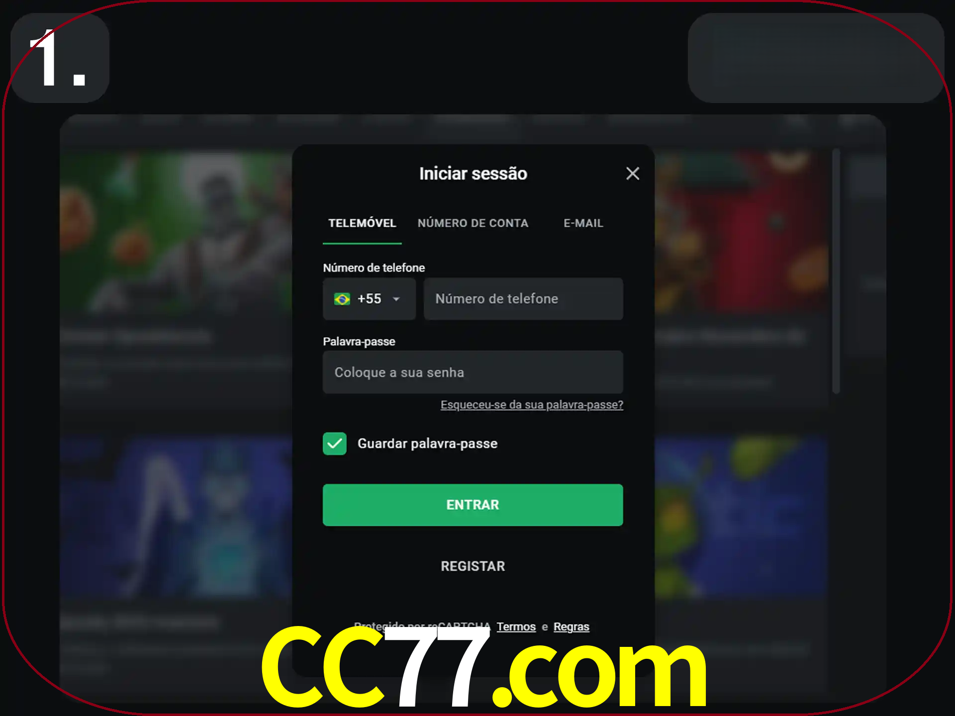 Acesse o site.