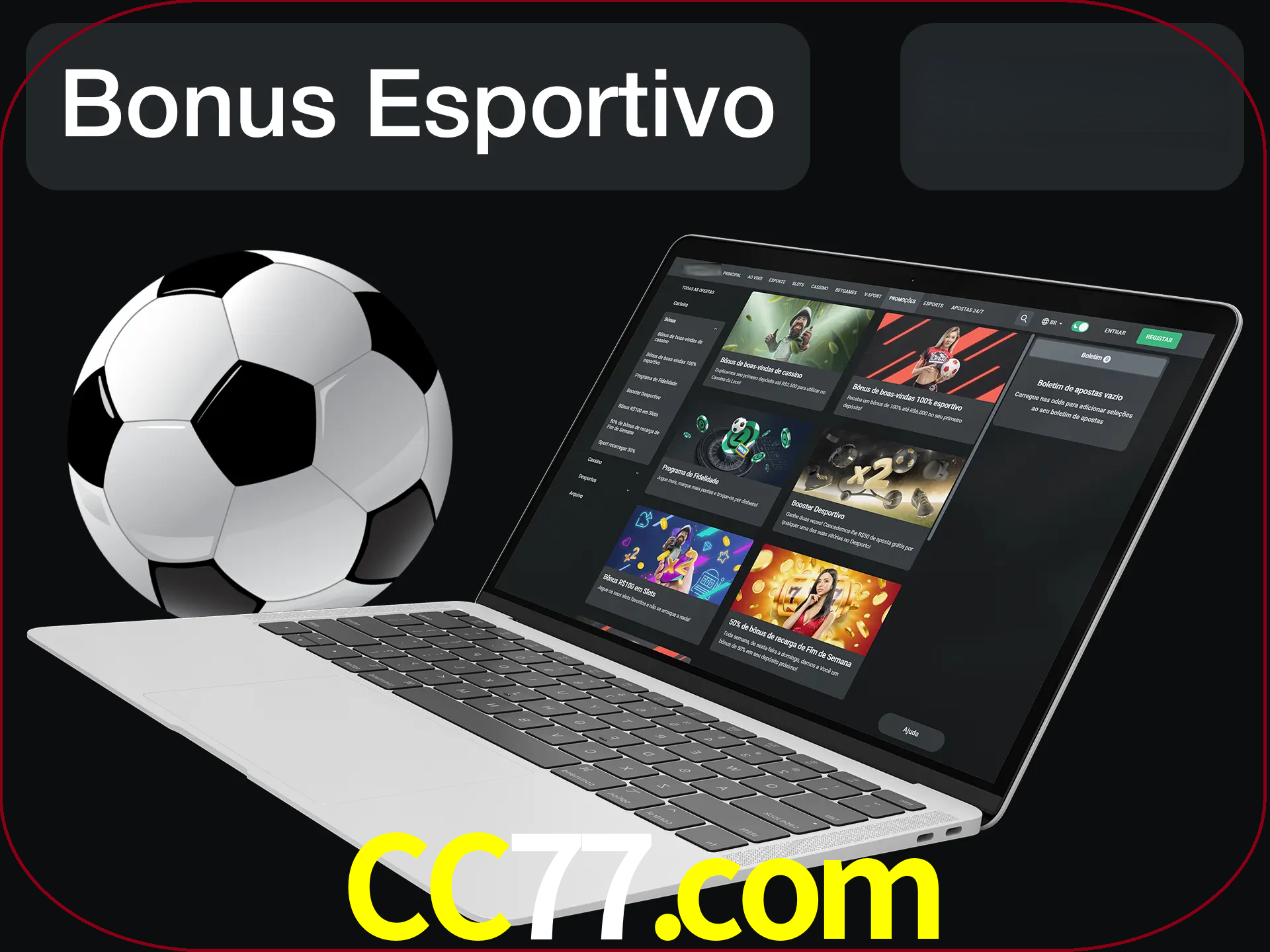 Antes de começar a apostar, use o bônus esportivo.